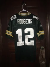 Mens Reebok Sz 48 AARON RODGERS Packers NFL Football Jersey