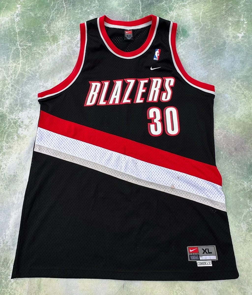 Vintage Nike NBA Portland Trail Blazers Rasheed Wallace #30 Jersey - M