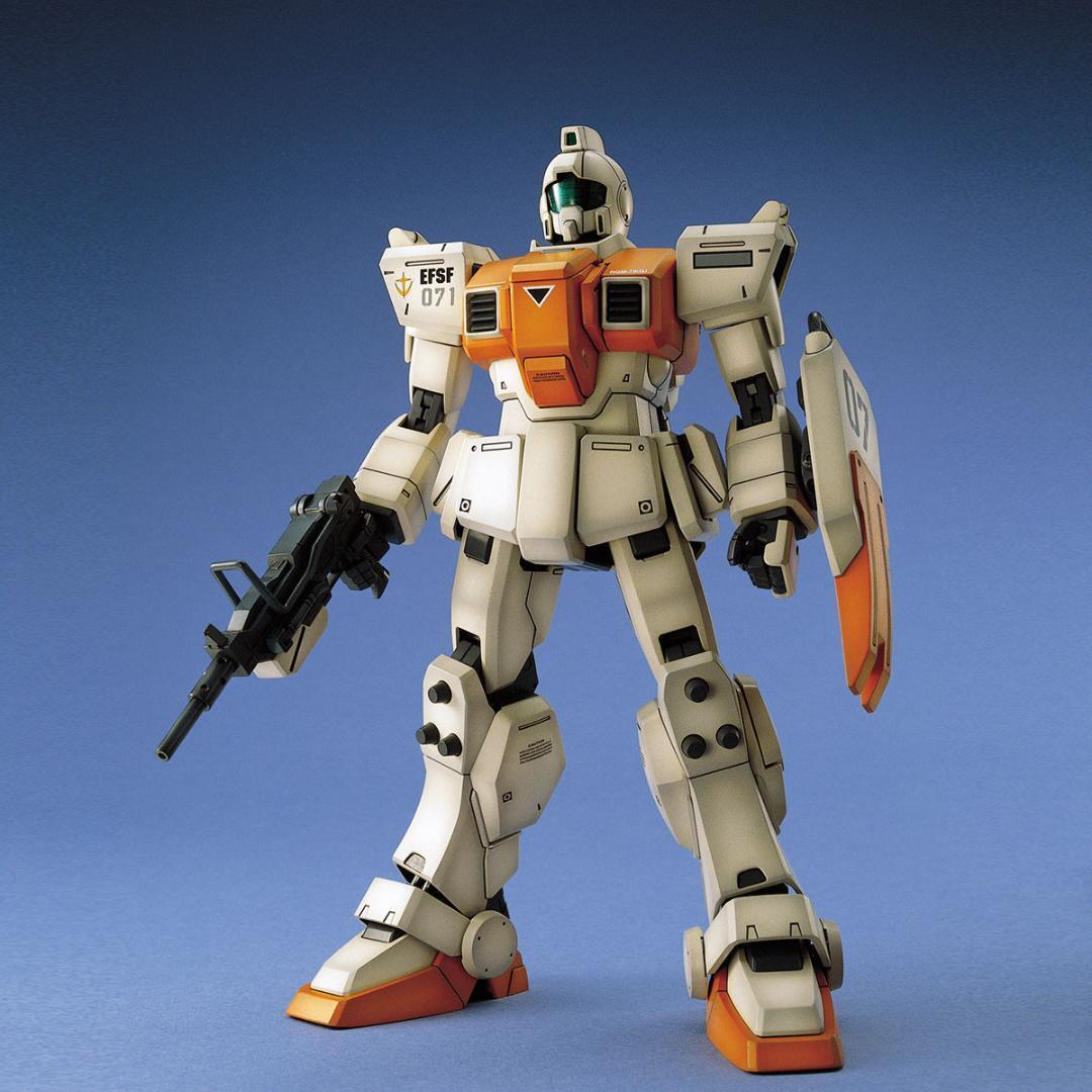 BANDAI MG 1/100 Land Battle Type Jim & Ez-8 Mobile Suit BANDAI MG 1/100 Land Battle Type Jim & Ez-8 Mobile Suit