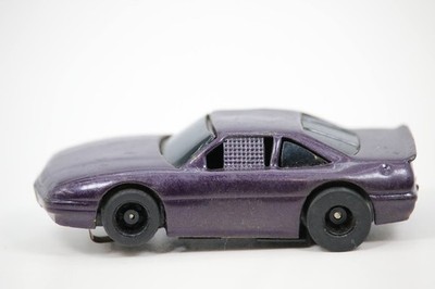 TYCO HO Slot Car Purple Pontiac Firebird / Camaro Style Tested Works Loose
