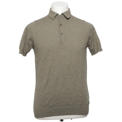 Wahts, Poloshirt, Größe: S, Grau, Kaschmir/Baumwolle, Einfarbig, Feinstrick #pQz