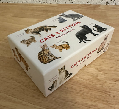 Cats & Kittens : A Memory Game, Game by Marcel George 2018, Opened but not used