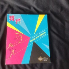 UK  LONDON 2012 OLYMPIC 50p Set Of 29 Coins Album