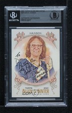 BAS 2021 Topps Allen & Ginter's Dave Hanson #275 BGS Authentic Auto 3c7