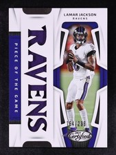LAMAR JACKSON 2025 Panini Certified Piece of the Game Patch (RAVENS) #164/299 🔥
