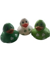 St. Patrick  s Day Rubber Ducks   Set of 3