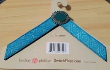 Lindsay Phillips Julie Anne SwitchFlops Interchangeable Shoe Straps Size Small