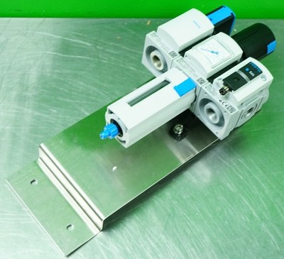 New, Open Box FESTO MSB4-1/4:C3:J1:F12-WP Air preparation combination unit 