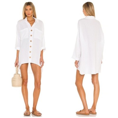 NWOT Show Me Your MuMu Johns Button Down Shirt Sz M