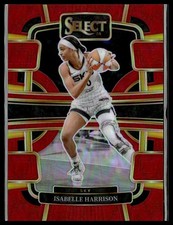 2024 Panini Select WNBA 24 Isabelle Harrison Chicago Sky Red Prizm 076/149