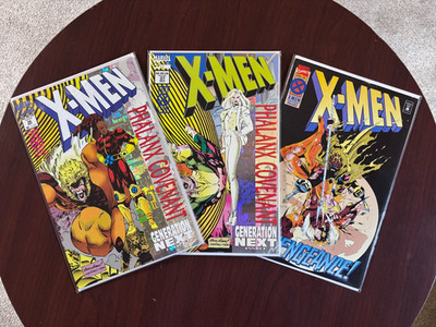 (Lot of 3 comics) X-Men #36 #37 #38 (Marvel 1994) Andy Kubert 1st Synch