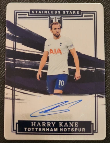 Harry Kane 2021-22  IMPECCABLE STAINLESS STARS AUTOGRAPH AUTO 4/10