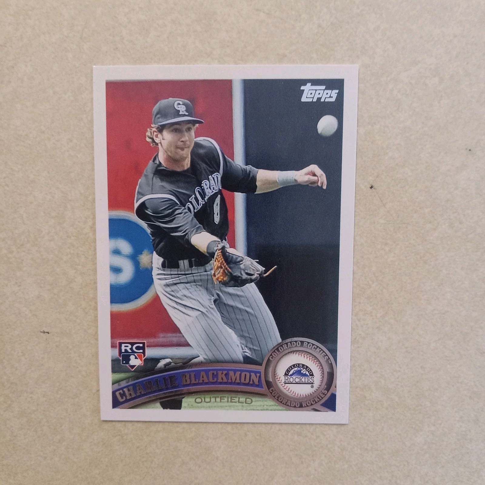 2011 Topps Update Series - Charlie Blackmon #US231 (RC)