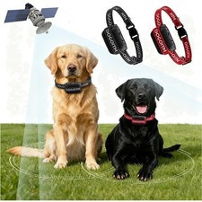 Wireless Dog Fence for 2 Dogs, GPS Dog Collar with 3 Warning Modes, Pet Conta...