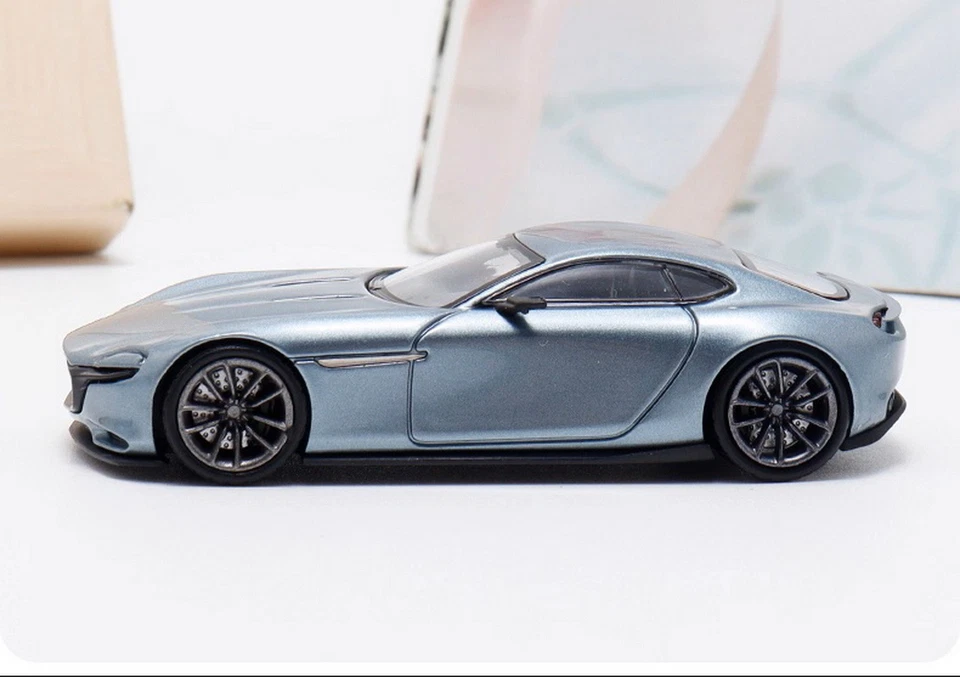 RM масштаб 1/64 Mazda RX-VISION купе концепт синий литая модель автомобиля игрушка подарок - Изображение 3 из 4