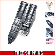 Quick Release Genuine Leather Watch Band - Waterproof & Available in 13 Sizes