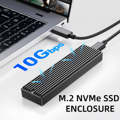 ORICO 10Gbps M.2 NVMe SSD Gehäuse PCIe NVMe M-Key/M+B Key SSD USB USB C Adapter