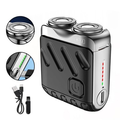Portable Luggage Electric Shaver Compact and Travel-Friendly Razor for Beards DE