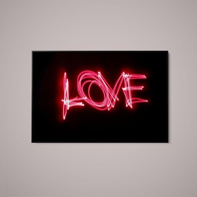 Artographie - Neon Love - Art Print on Paper or Canvas