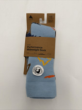 Burton Kid's Performance Midweight Socks Size M/L NEW Shoe 2-4
