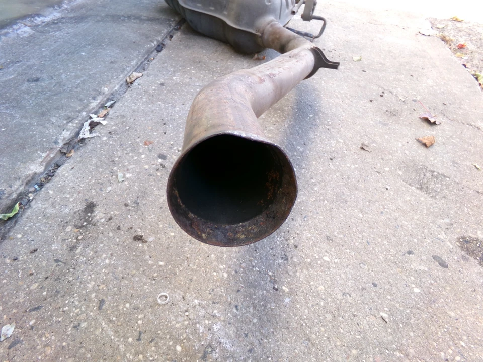 Silenciador escape trasero derecho 06-11 mercedes-benz w164 ml350 ml500 longitud completa Foto 3 de 4