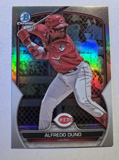 2023 Bowman Chrome Draft Alfredo Duno Refractor (CINCINNATI REDS) FREE SHIPPING