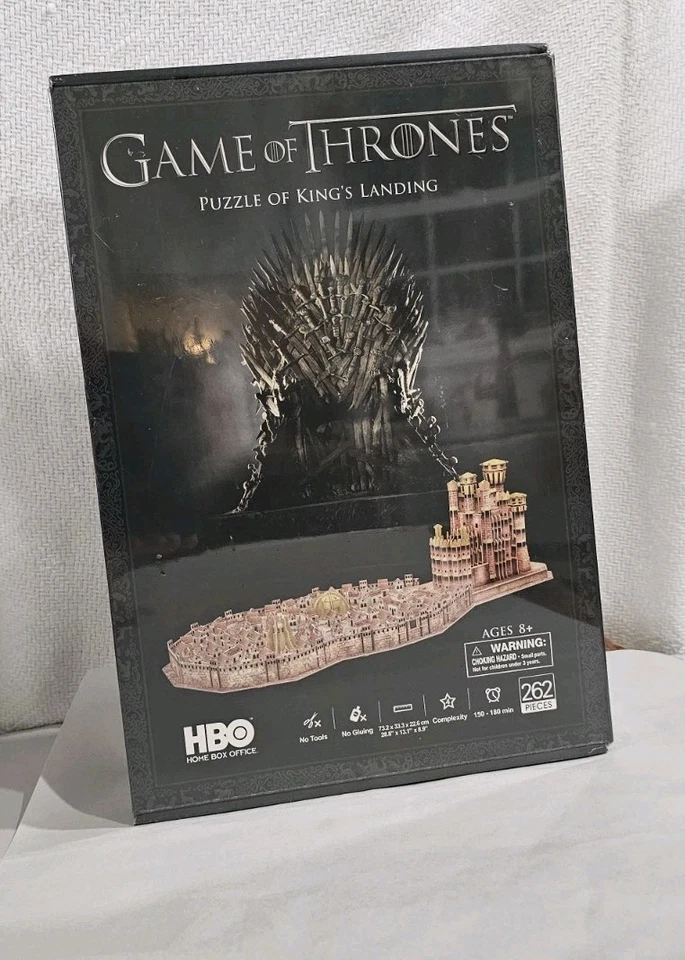 Juego de Tronos, Puzzle de REYs Landing NUEVO Precintado,En MANO. 4D, 262 piezas Foto 2 de 4