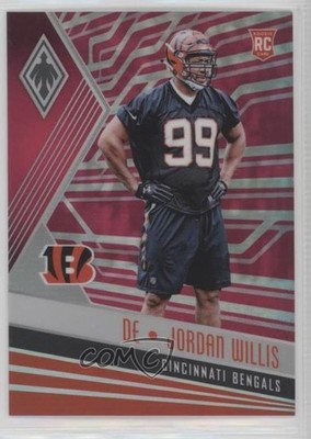 2017 Panini Phoenix Rookies Pink /199 Jordan Willis #176 Rookie RC 8w0