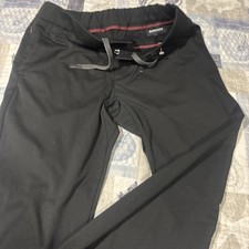 Bonobos Mens Pants Black Size Medium Hybrid Pant Slim 100 Polyester