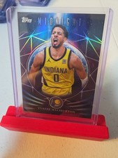 2025-26 Topps Midnight Moonfall Insert Tyrese Haliburton #47 Pacers