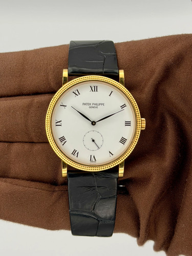 1995 Patek Philippe Calatrava 33mm 18k Yellow Gold 3919J-001