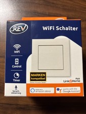REV smart Wifi Aus-/Wechselschalter Link2Home, Markenkompatibel