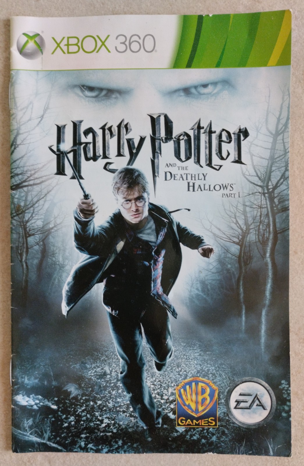 Xbox 360 - Notice Harry Potter et les Reliques de la Mort Première Partie