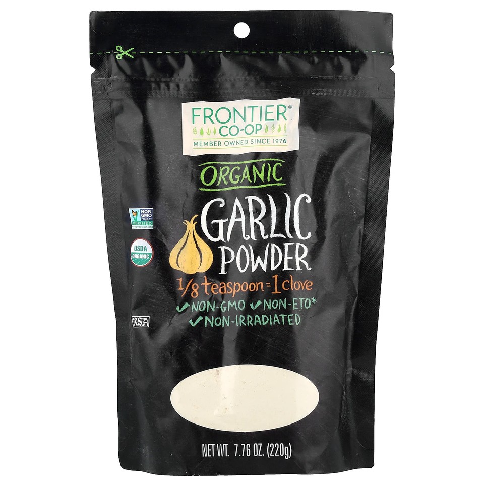 Organic Garlic Powder, 7.76 oz (220 g)
