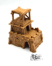 Large Desert House B - Empire of Scorching Sands - EC3D Wargaming Terrain D&D, D
