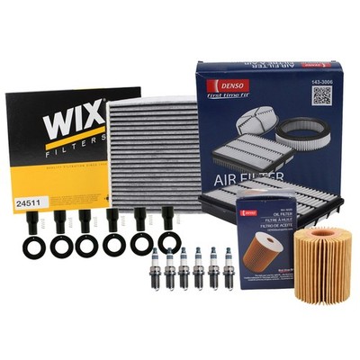 Denso Tune Up Kit NGK 6 Spark Plugs & Boots Kit for Toyota Tundra 4.0 V6 11-13