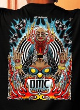 DMC Lady Trippy Goth Rock n Roll Metal (Unisex High Quality Made in USA) T-Shirt