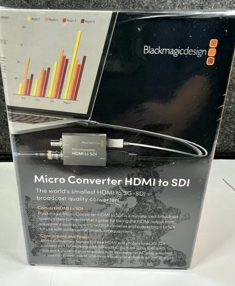 The Blackmagic Micro Converter HDMI to SDI 3G (model CONVCMIC-HS-WPSU) - Image 3 of 3