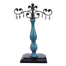 Necklace Holder: Jewelry Display Stand - Bracelet Organizer Hanging Tower Rack