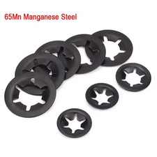 2-12mm Retaining Shaft Bearing Self Lock Push-on External Circlip Clip Snap Ring