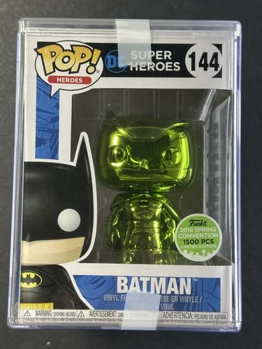 Batman DC Super Heroes Funko Pop #144 2018 Spring Convention /1500