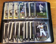 🤯 16X Jacob Wilson 2025 RC Rookie Lot Athletics A’s *INVEST