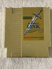 Zelda II: The Adventure of Link (Nintendo Entertainment System, 1985) Gold Cart