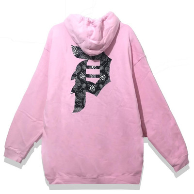 Hoodie Primitive Skateboarding Dirty ''P'' Pink Relaxed Loose Fit Size 3X Men