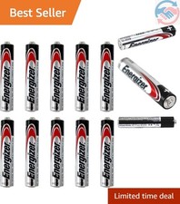 10 Count AAAA 1.5V Alkaline Batteries - Long Shelf Life  Eco-Conscious Choice