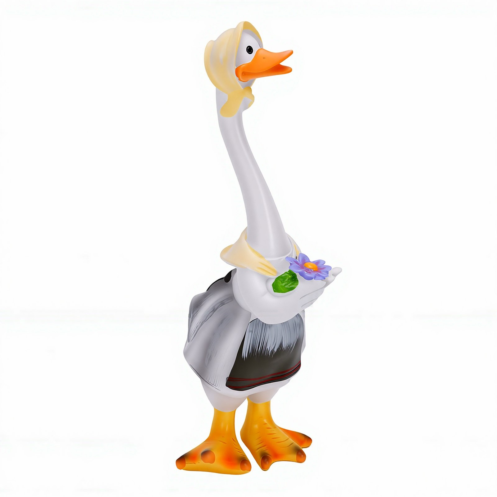 ↑Cute Ducks Statue Countryside Garden Sculpture Art Decor Duck Figurine For Yard