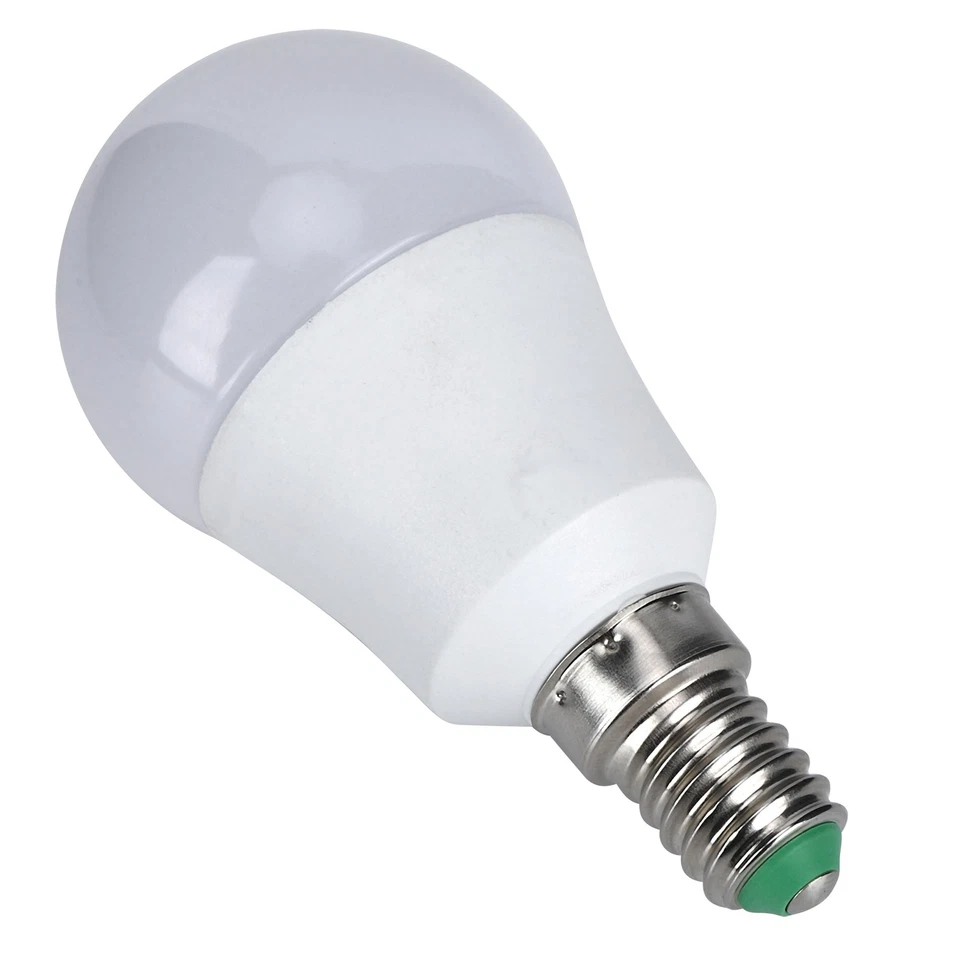 (RGB Pure White 6000K E12 Lamp Socket)45W LED RGB Bulb Light Colorful - Image 3 of 4