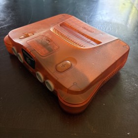 N64 Funtastic FIRE ORANGE Nintendo 64 Gaming Console