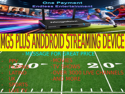 MAGABOX MG5 PLUS ANDROID TV BOX | 4K UHD | WIFI | SMART MEDIA PLAYER
