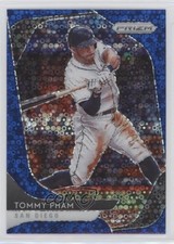 2020 Panini Prizm Quick Pitch Blue Donut Circle 103/199 Tommy Pham #29 00gy